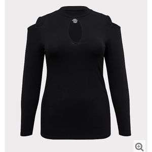 Torrid Foxy Cold Shoulder Top